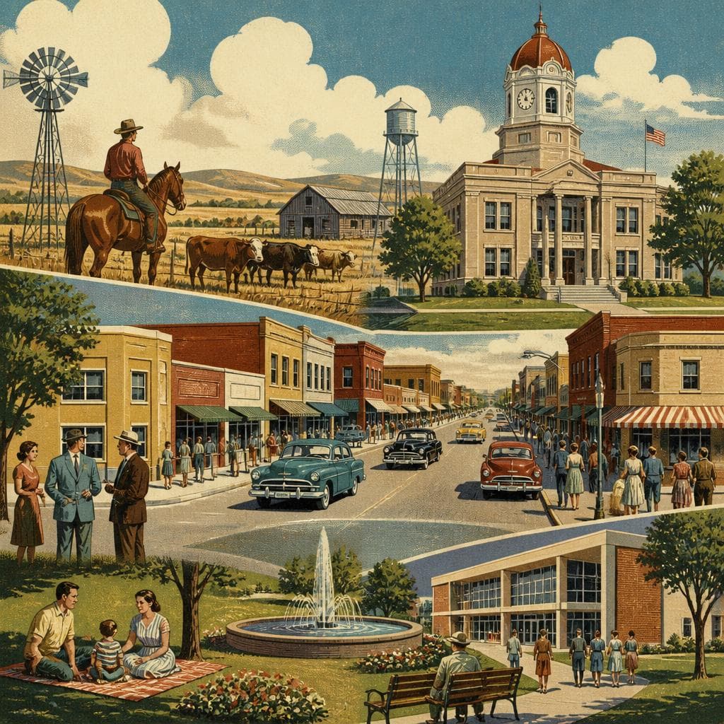 Cover art for Where the County Came to Town