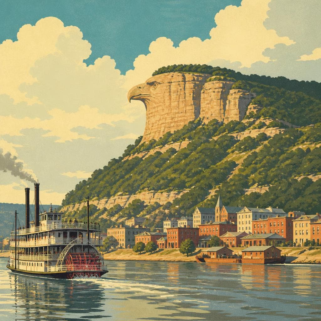 Cover art for The Bluff That Told River Travelers They’d Arrived