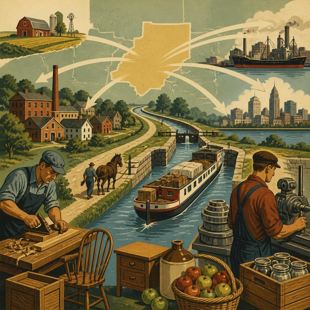 Cover art for When the Canal Made Coshocton County Bigger