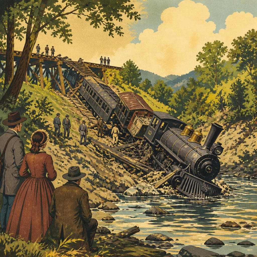 Cover art for Where the Creek Took the Train