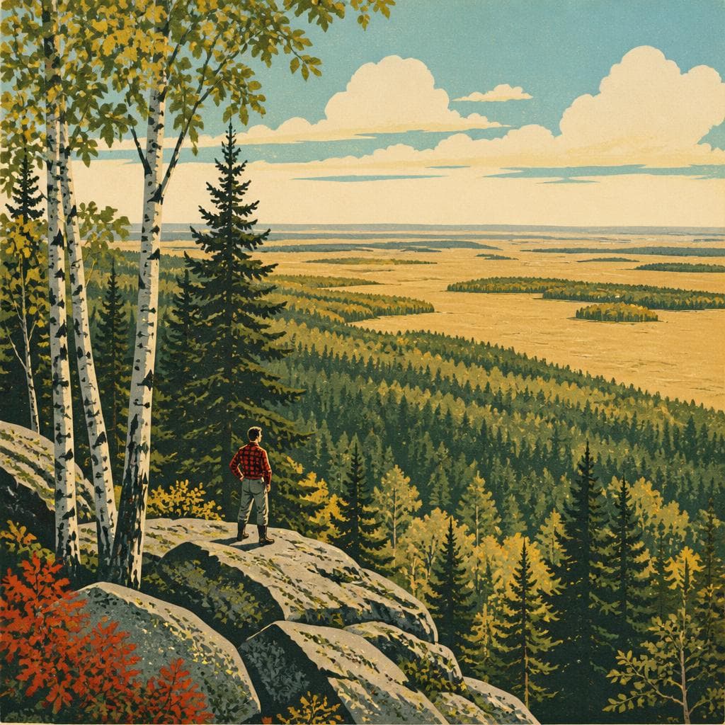 Cover art for Where the Prairie Turns to Woods