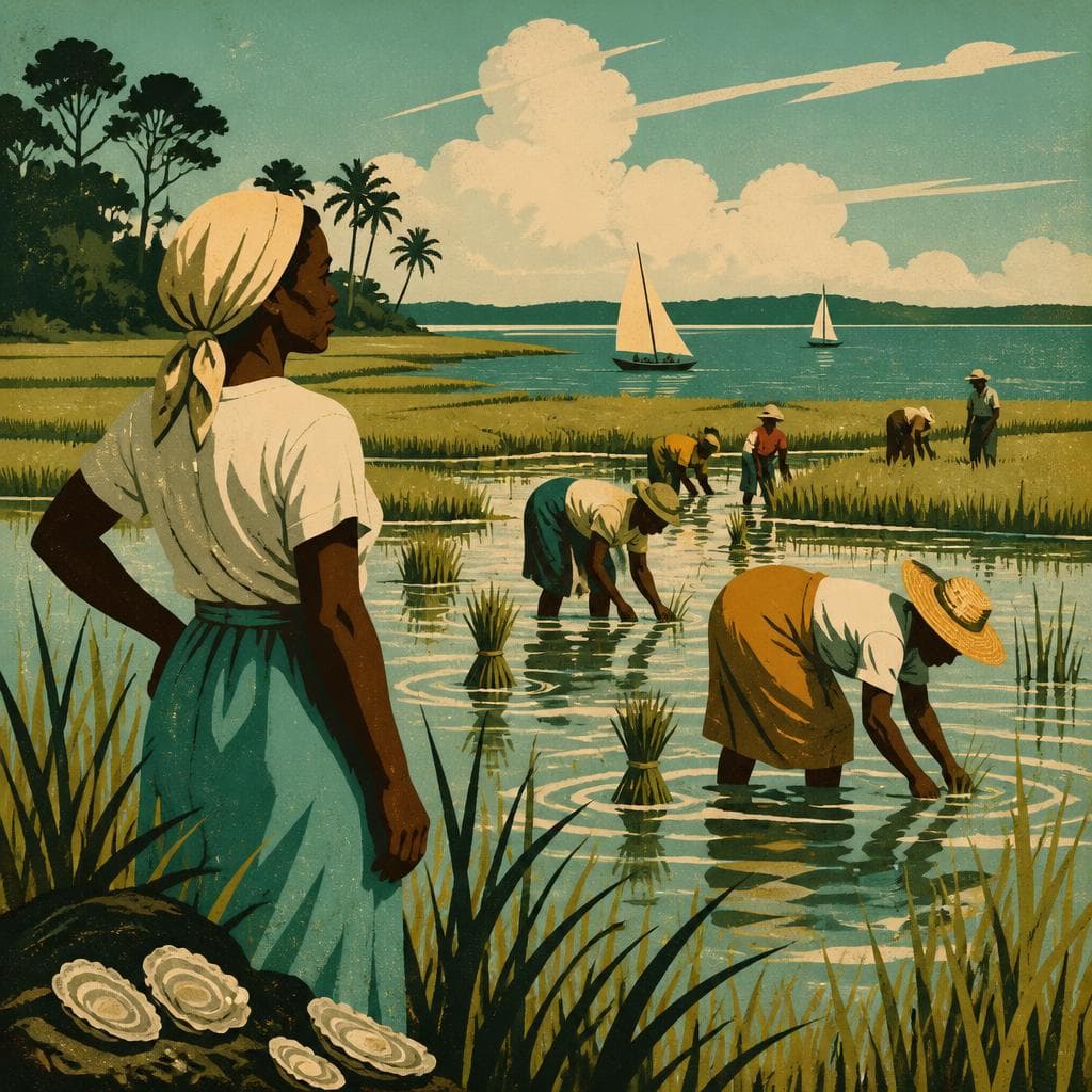 Cover art for Where the Tide Worked the Rice