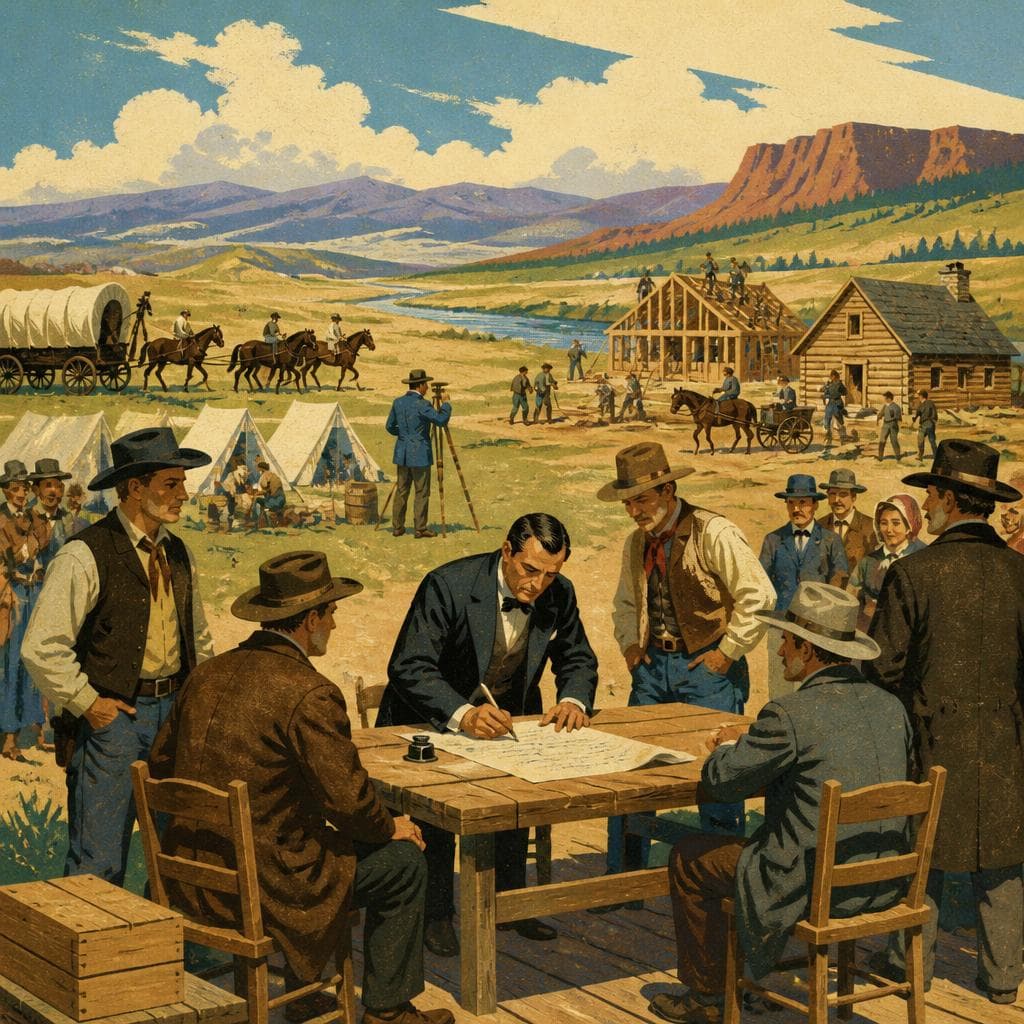 Cover art for When the State Line Became a County