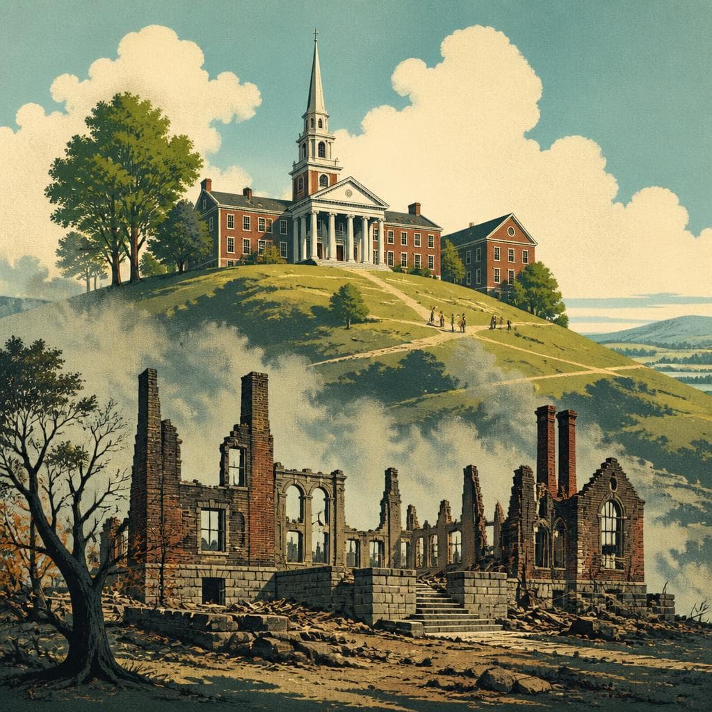 Cover art for The Hilltop College That Fire Couldn’t Erase