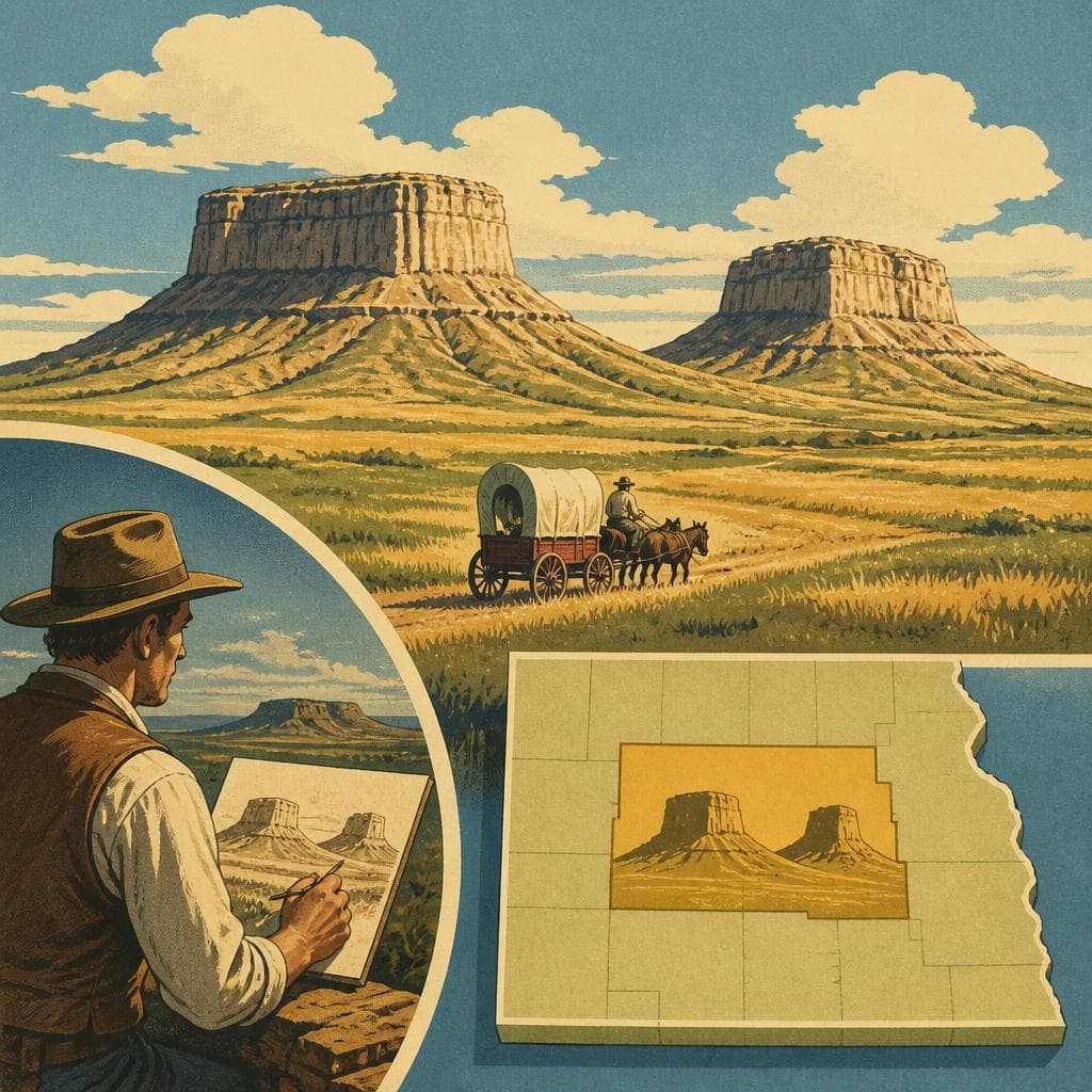 Cover art for How the Buttes Gave Box Butte County Its Name