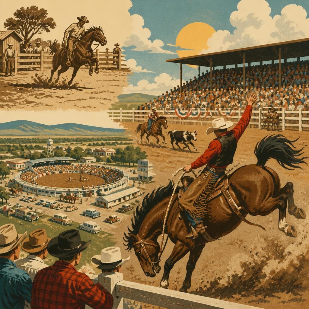 Cover art for From Bucking Horses to a Big-Time Rodeo
