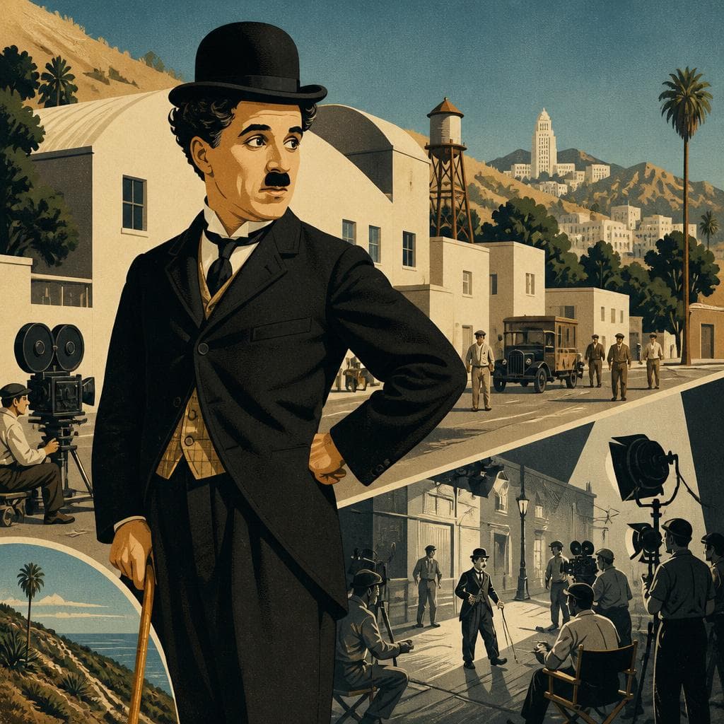 Cover art for When Chaplin Built His Own Hollywood