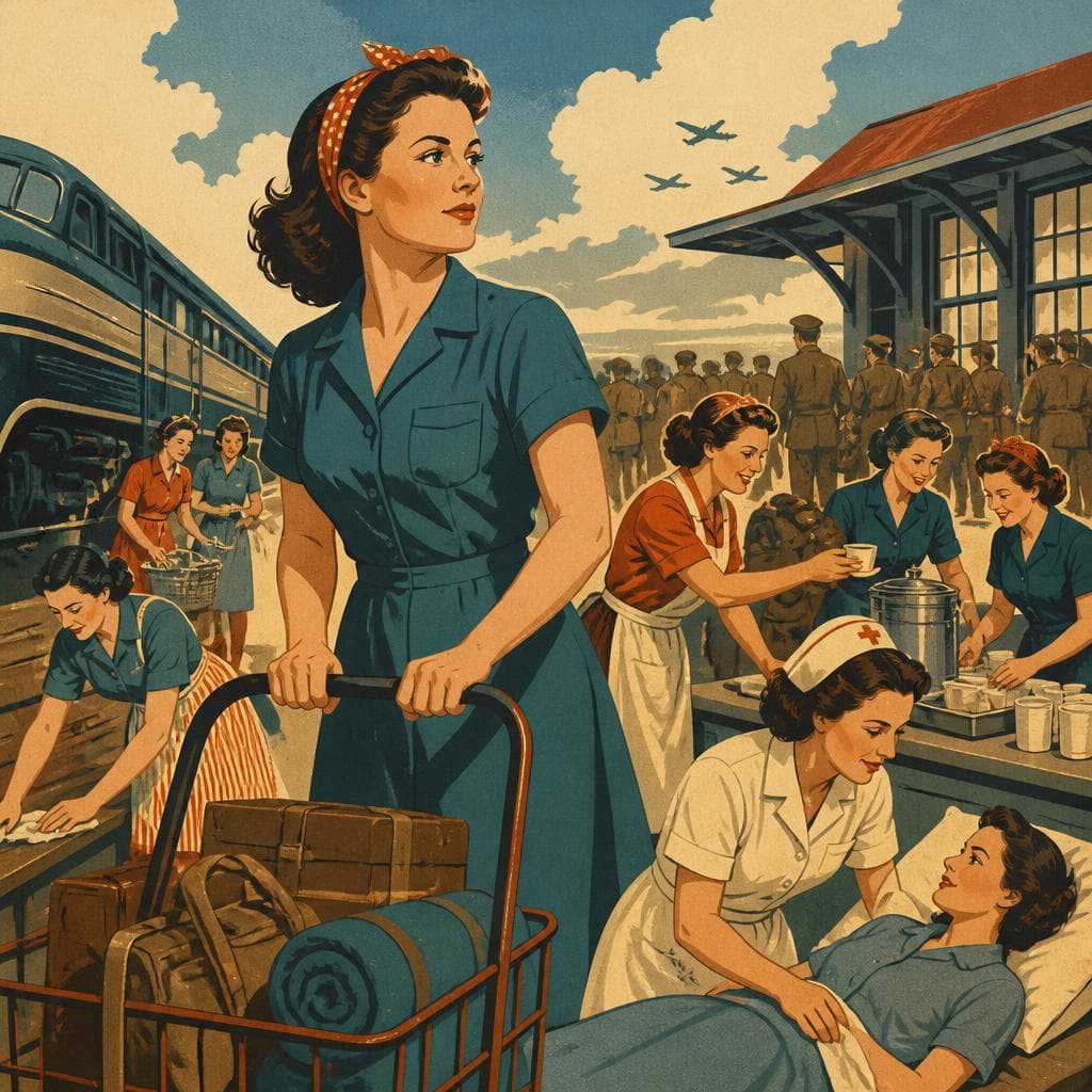 Cover art for When the Trains Stopped, North Platte’s Women Moved