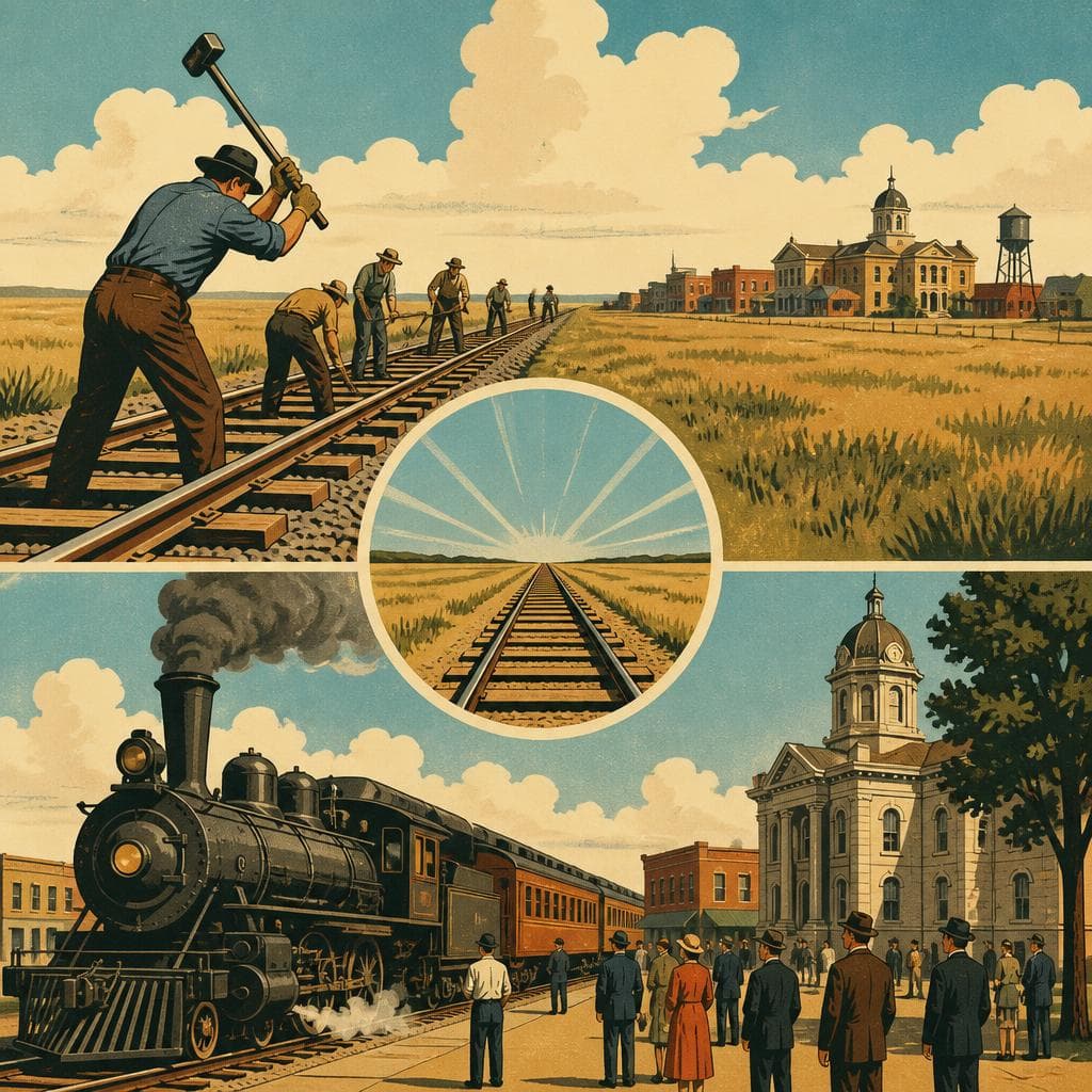 Cover art for How a Railroad Gave Hoxie Its Name