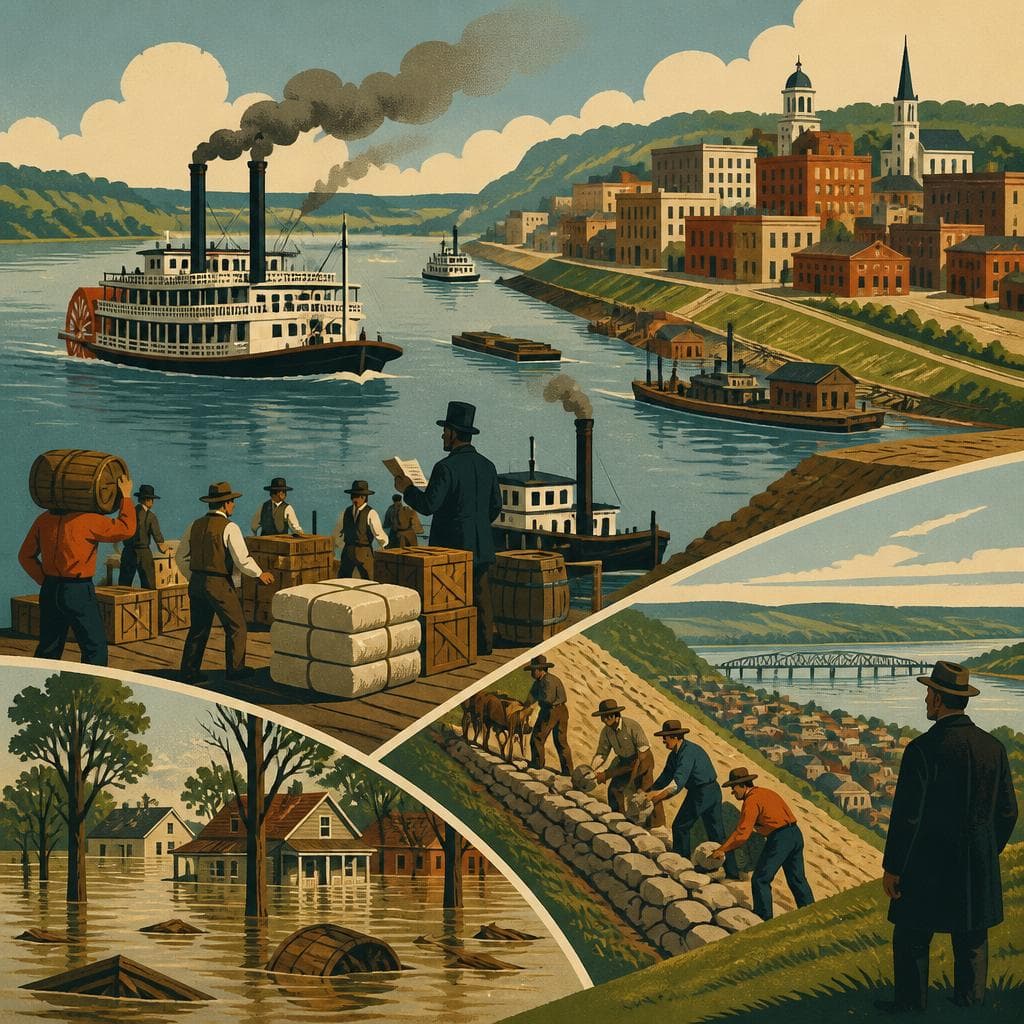 Cover art for Where the River Made the Town