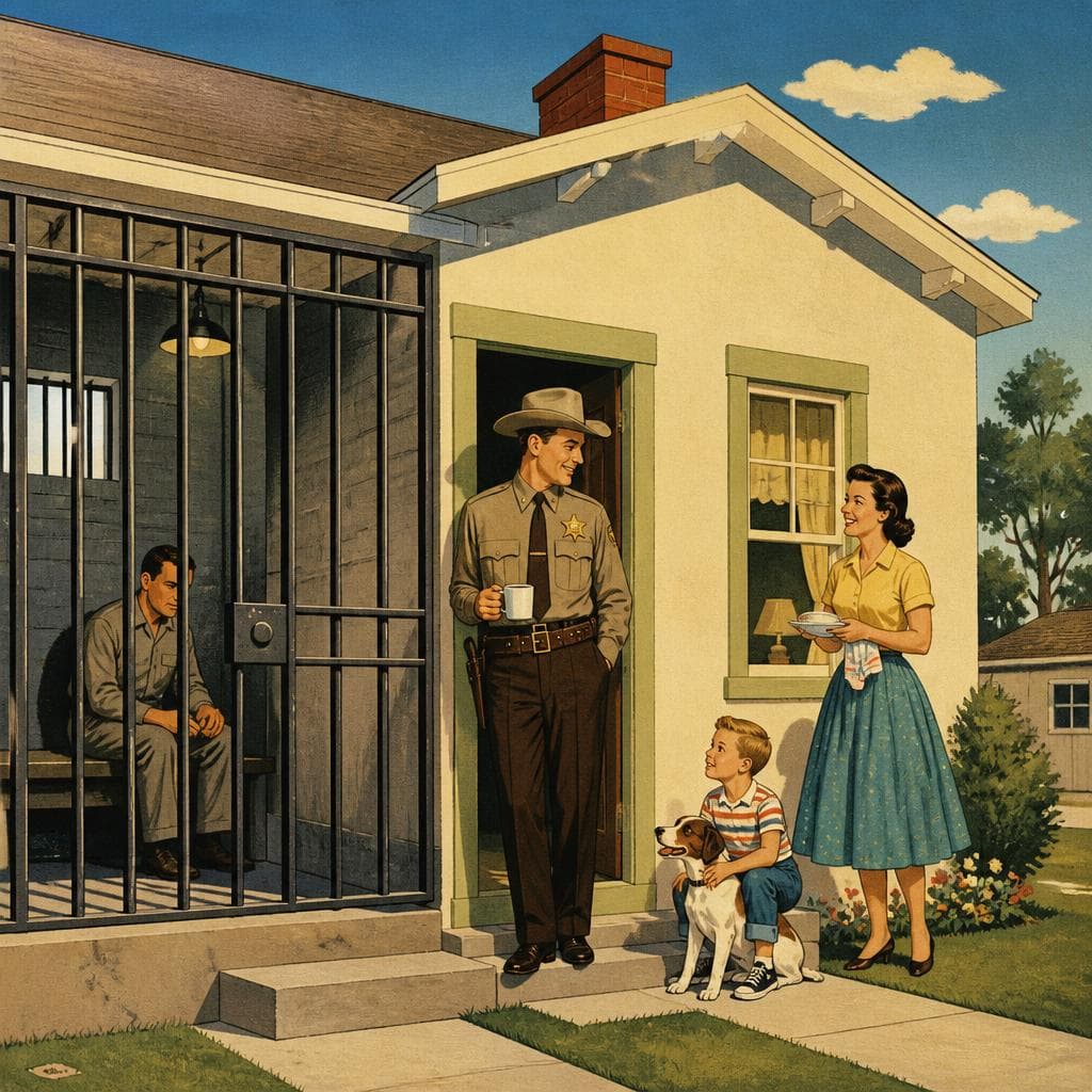 Cover art for Where the Sheriff Brought the Job Home