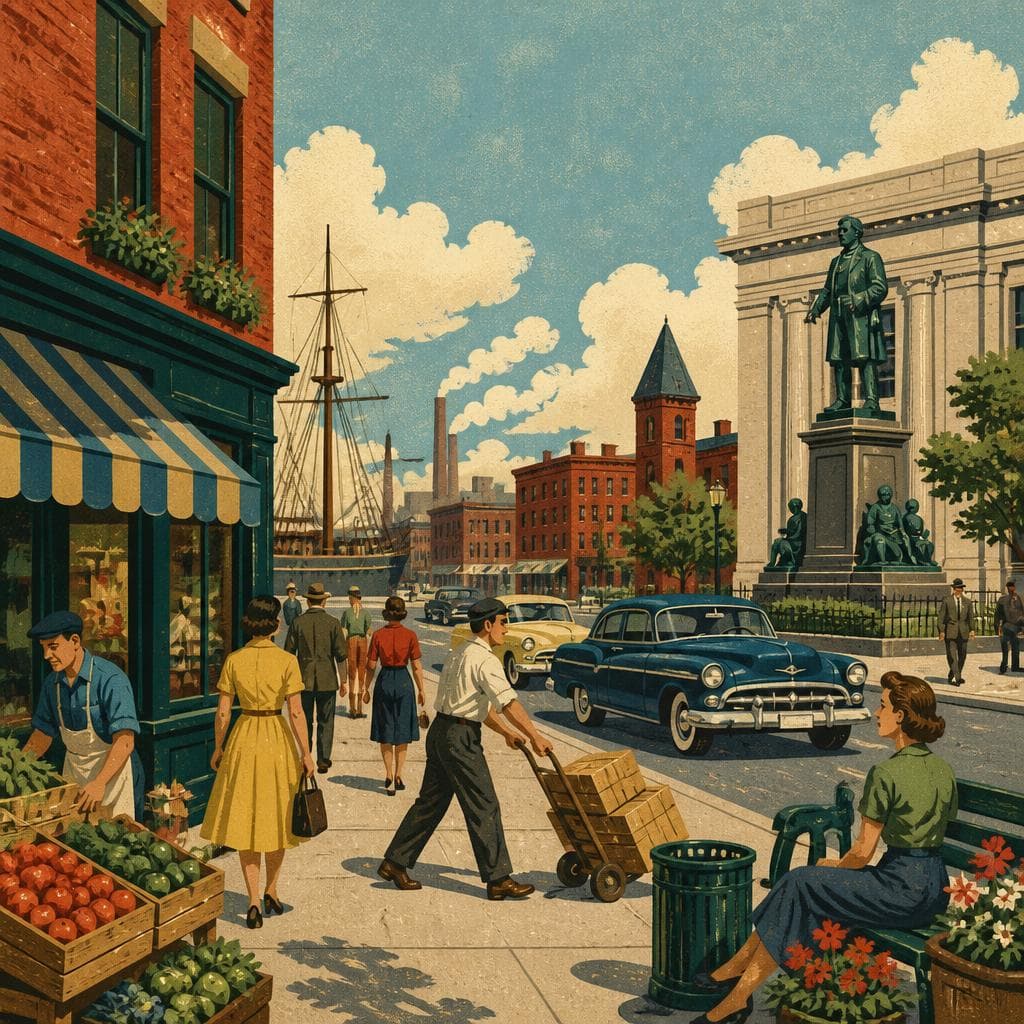 Cover art for Liberty Street, Where Morris Meets Itself