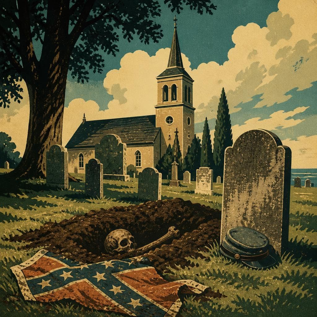 Cover art for The Grave That Rewrote a Churchyard