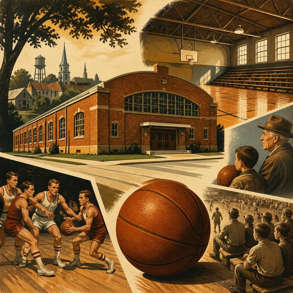 Cover art for How an Old Indiana Gym Stayed in the Game