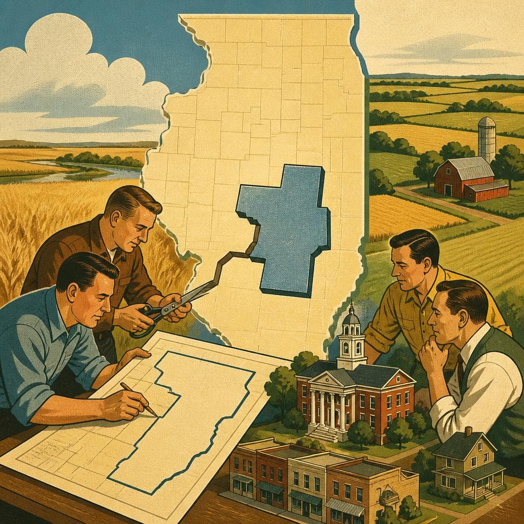 Cover art for When a Prairie County Drew Its Own Lines