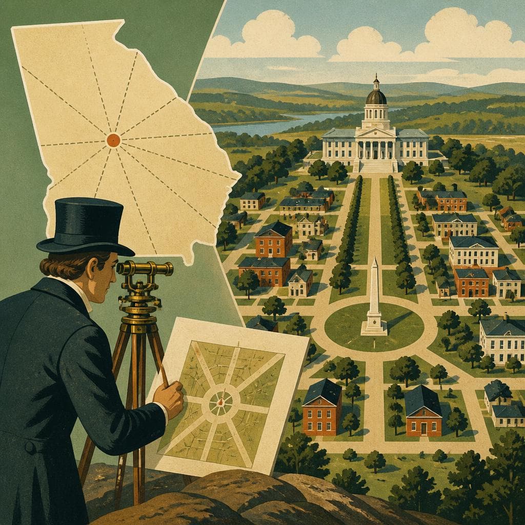 Cover art for Georgia Drew a Capital Into the Interior