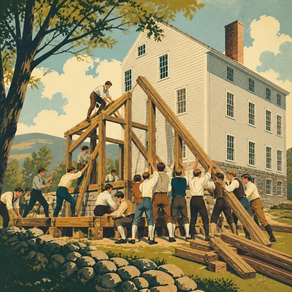 Cover art for The College Built by Hand