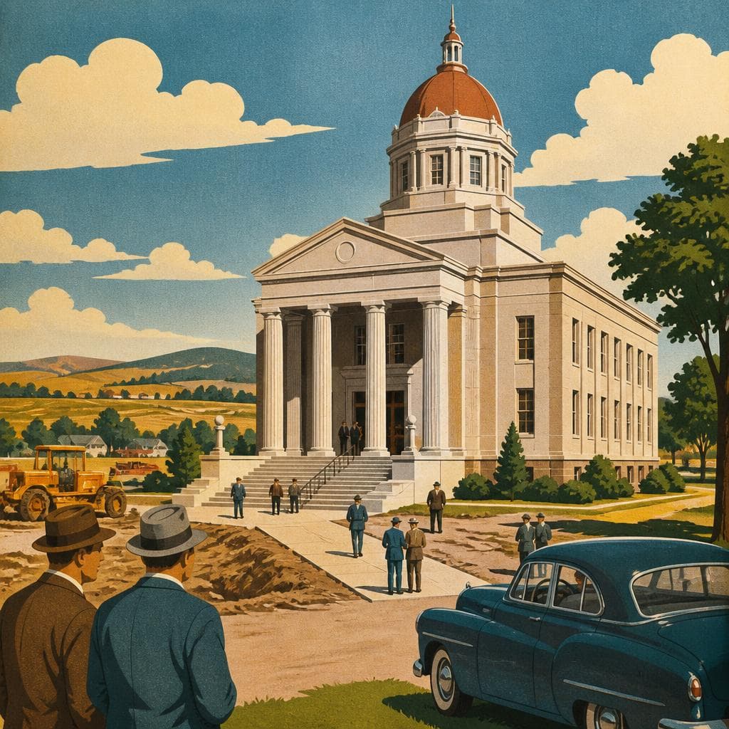 Cover art for When a Courthouse Had to Prove the County