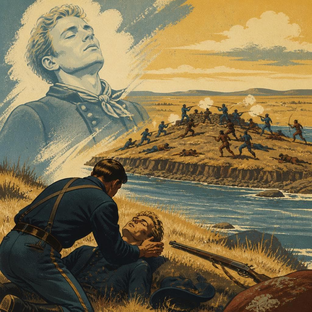Cover art for How a Death Named Beecher Island