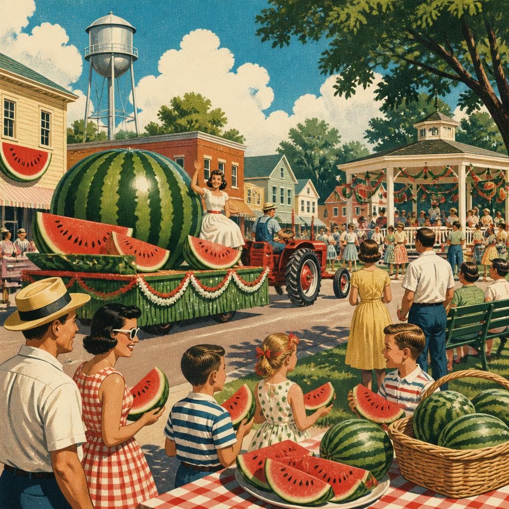 Cover art for When Watermelon Becomes a Town’s Main Event