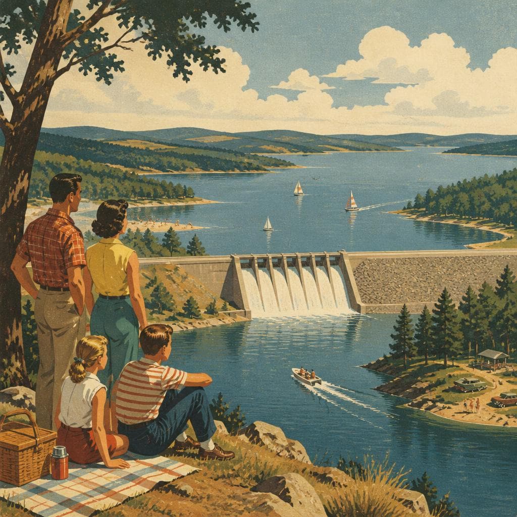 Cover art for When the Arkansas River Became Keystone Lake