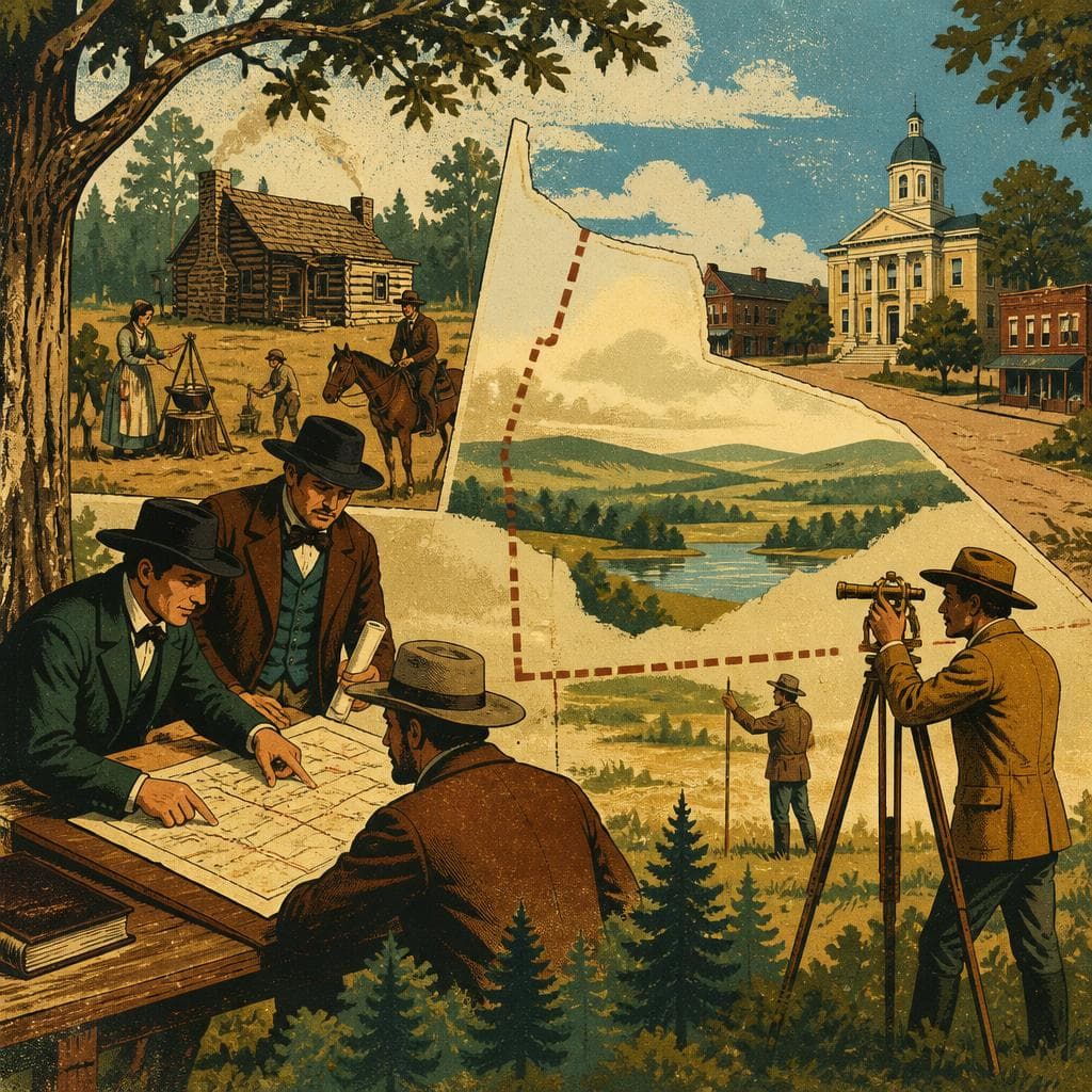 Cover art for When East Texas Drew a New County Line