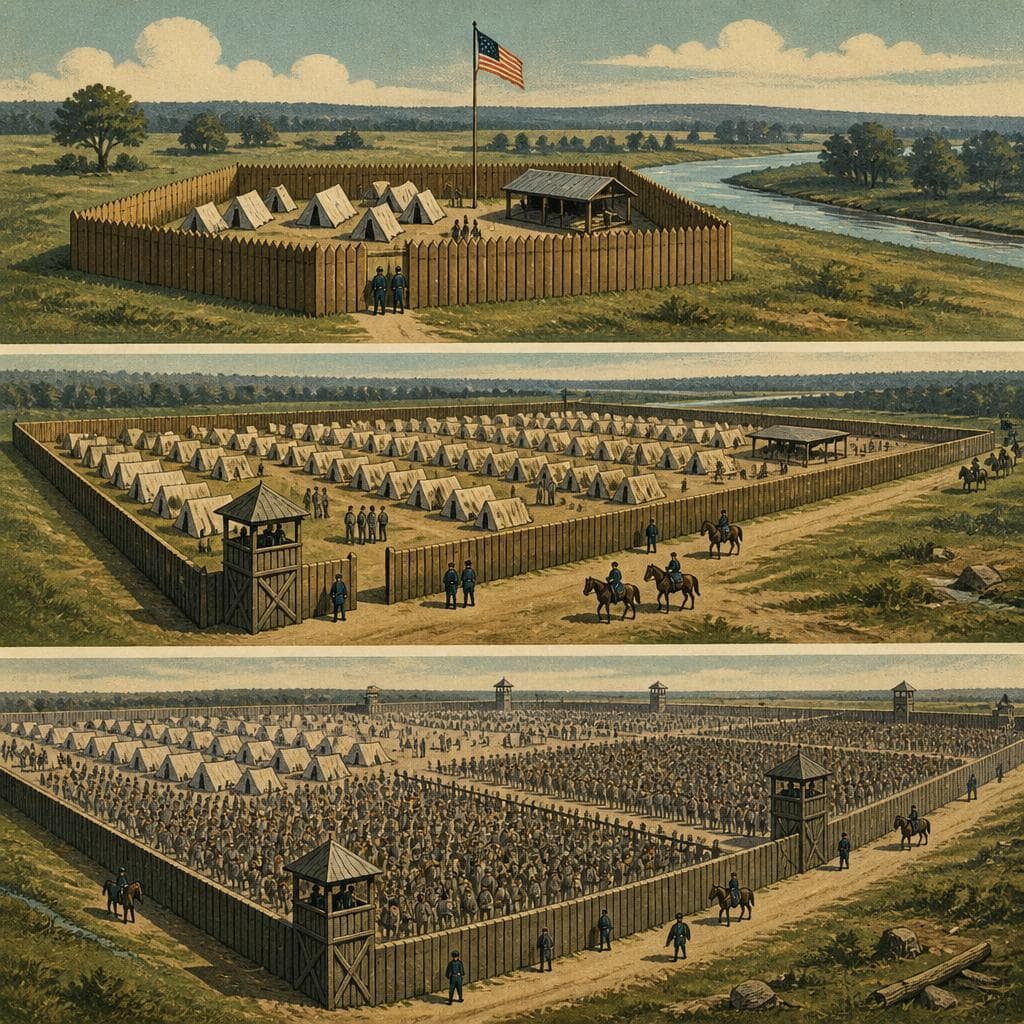 Cover art for How Camp Ford Grew With the War