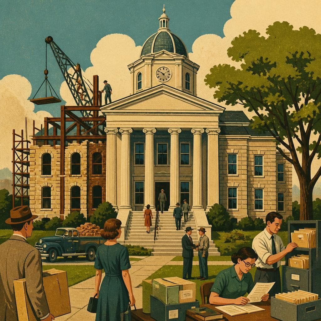 Cover art for The Courthouse That Kept Showing Up for Work