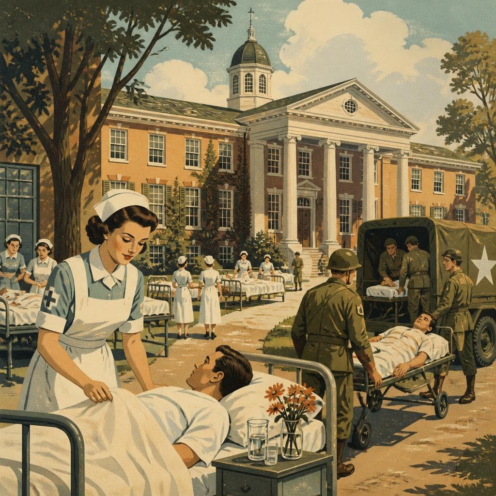 Cover art for When a Women’s College Became a Wartime Hospital