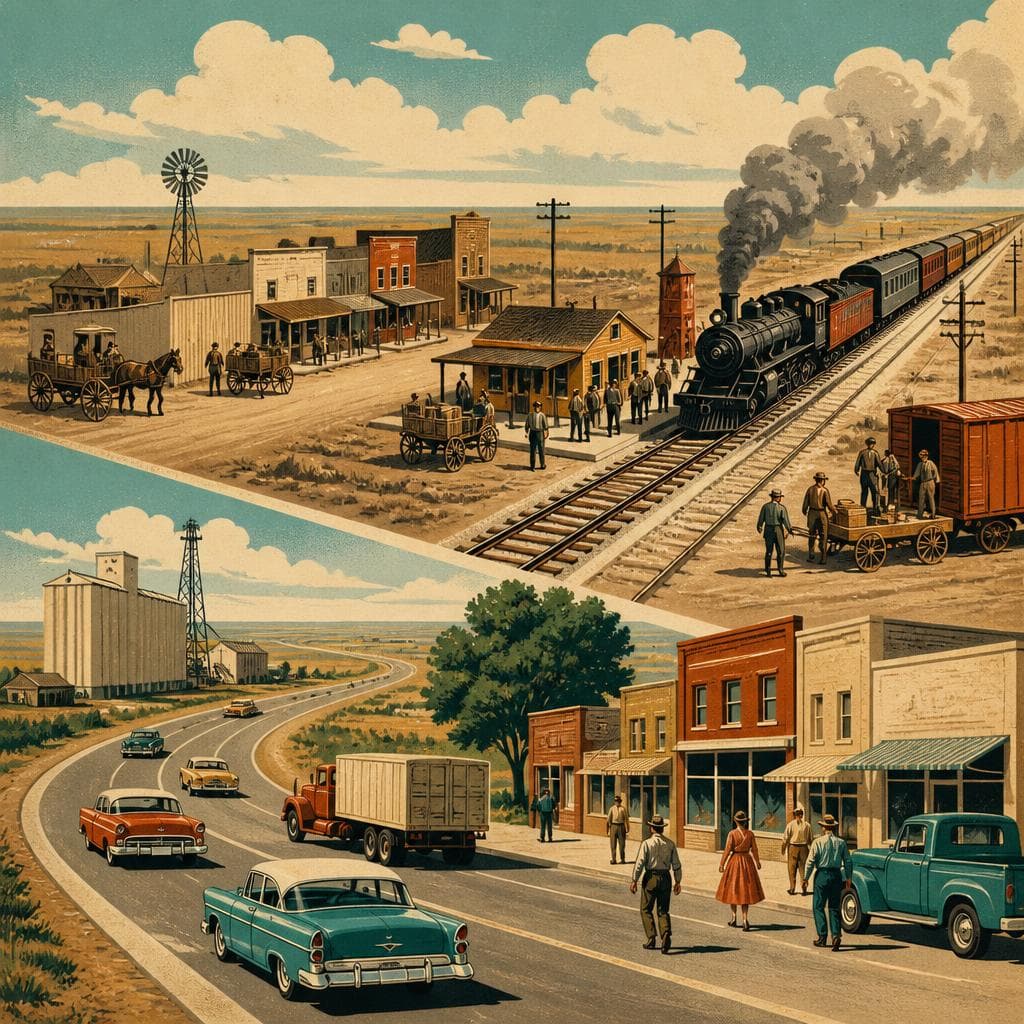 Cover art for When the Denver Road Moved Clarendon