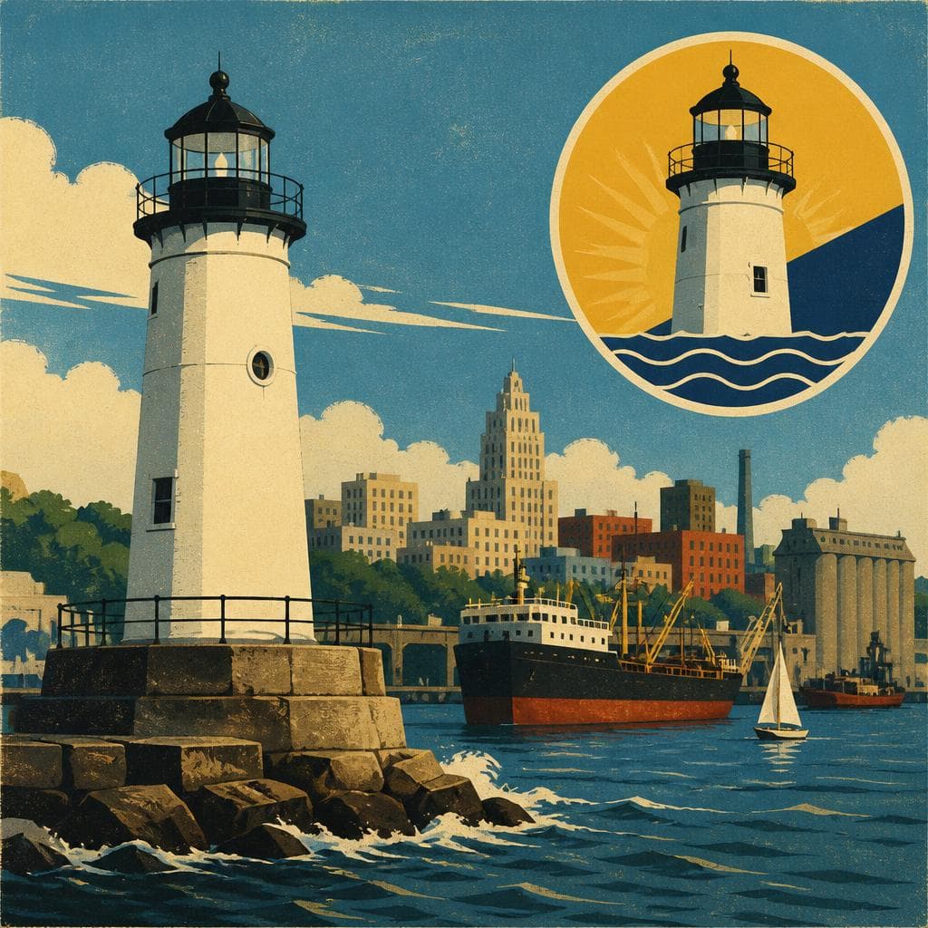 Cover art for When Lorain’s Harbor Light Became Its Emblem