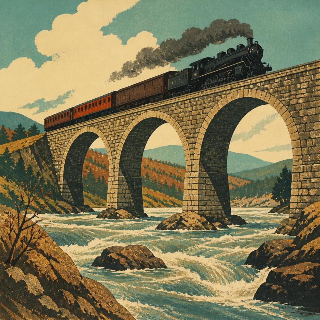 Cover art for Stone Arches Over a Working River