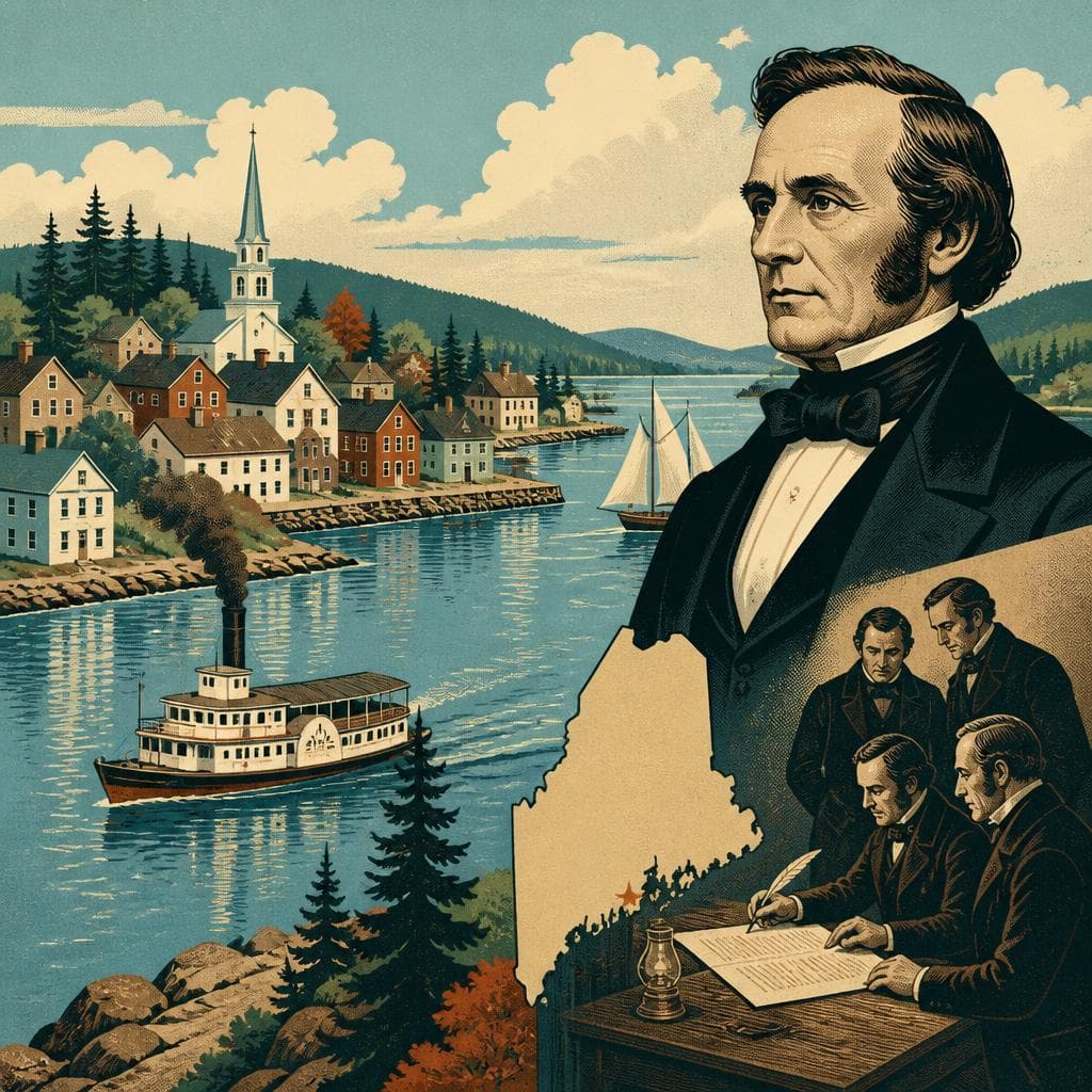 Cover art for When a River Town Took the Name Ellsworth