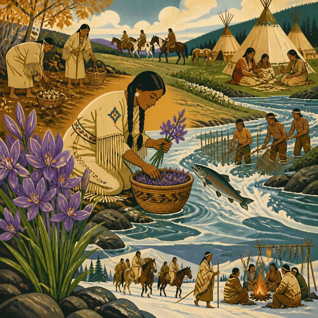 Cover art for When Camas Met Salmon