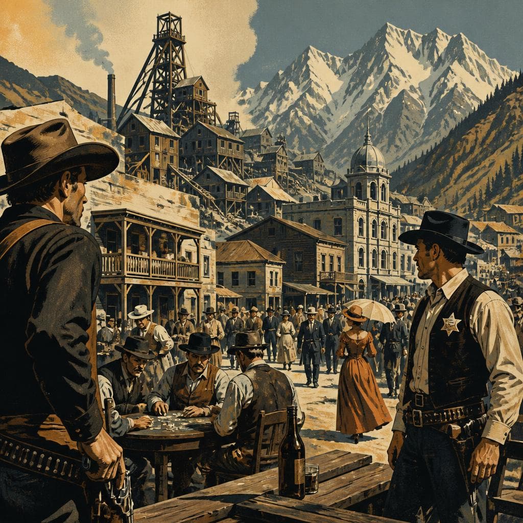 Cover art for Silver City’s Boom, Bust, and Rough Justice