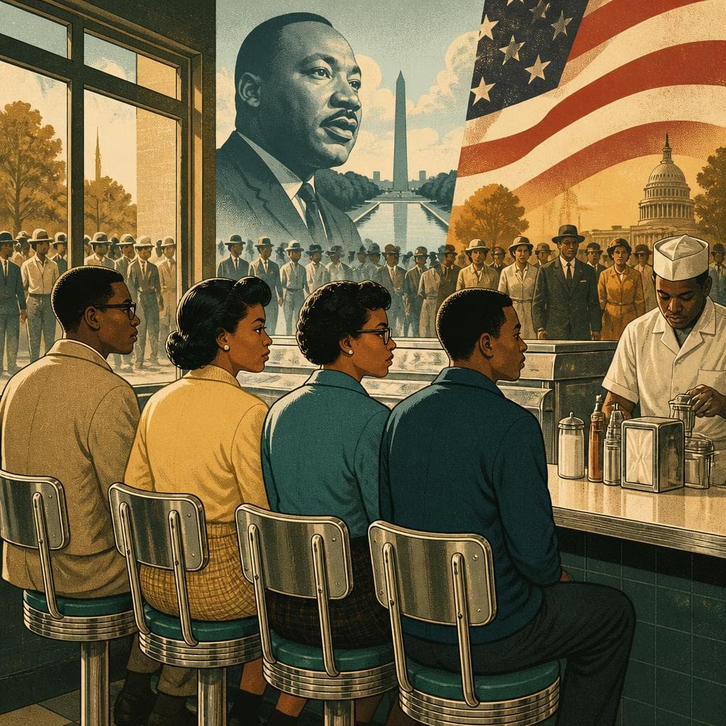 Cover art for Four Seats That Moved a Nation
