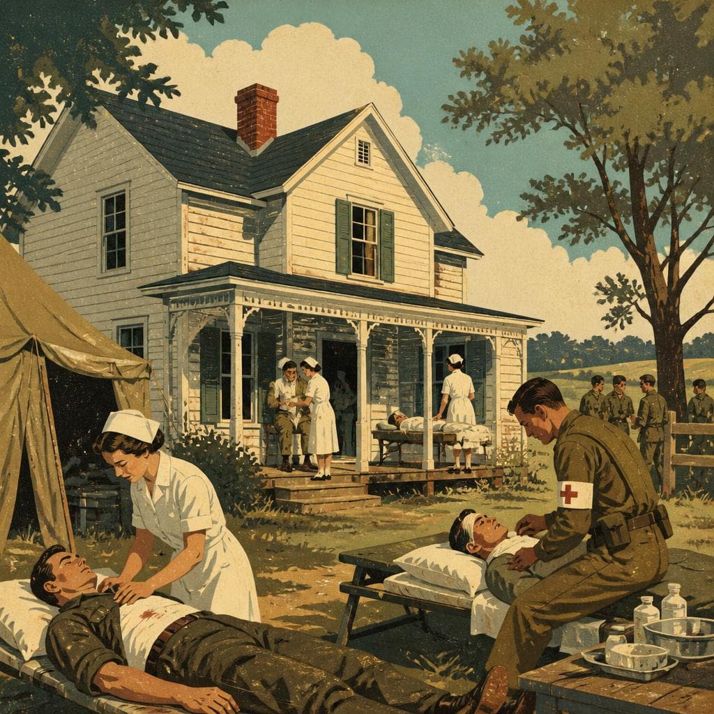 Cover art for When the Harper House Became a Hospital