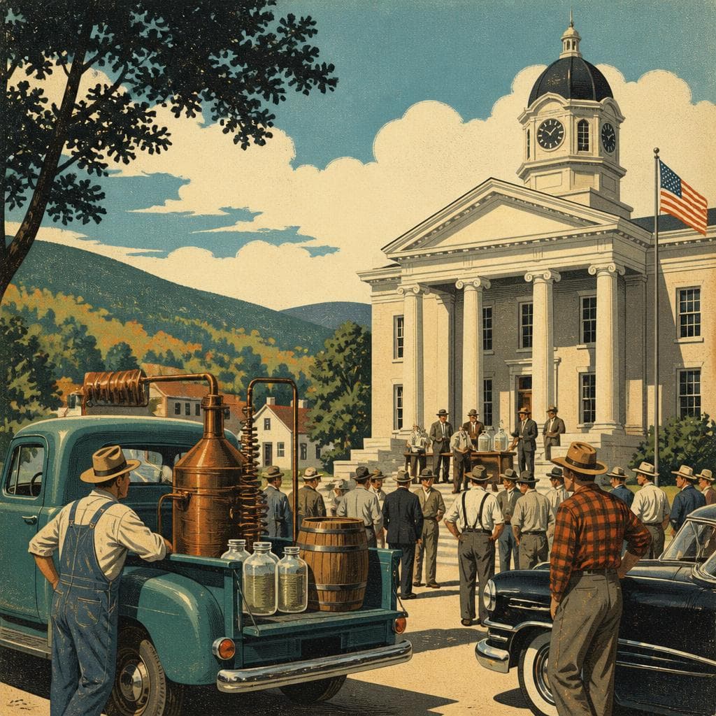 Cover art for Where Moonshine Met the Courthouse