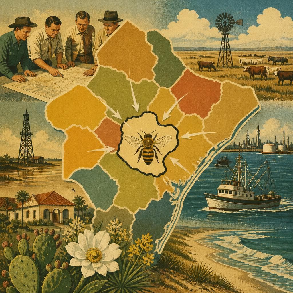 Cover art for A County Made of Pieces, and One Persistent Name