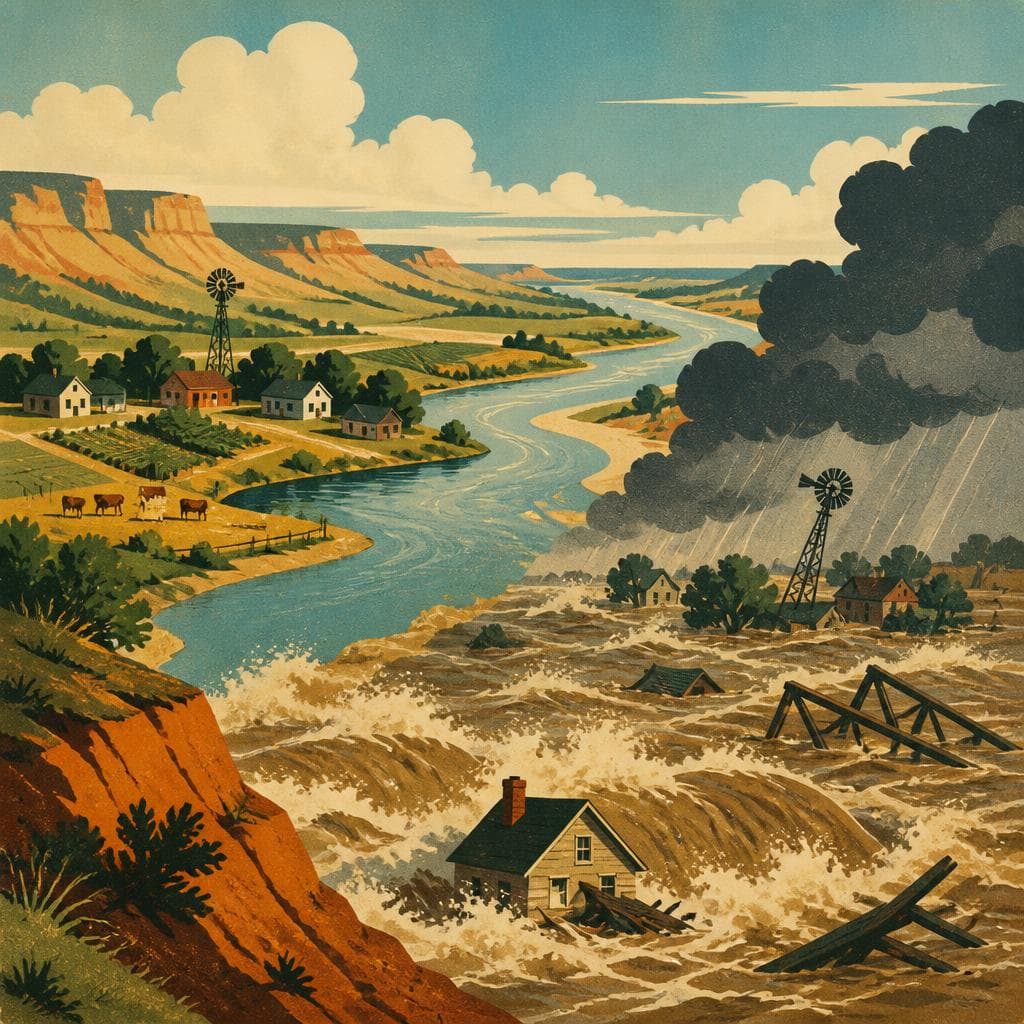 Cover art for Where the River Gave, and Took