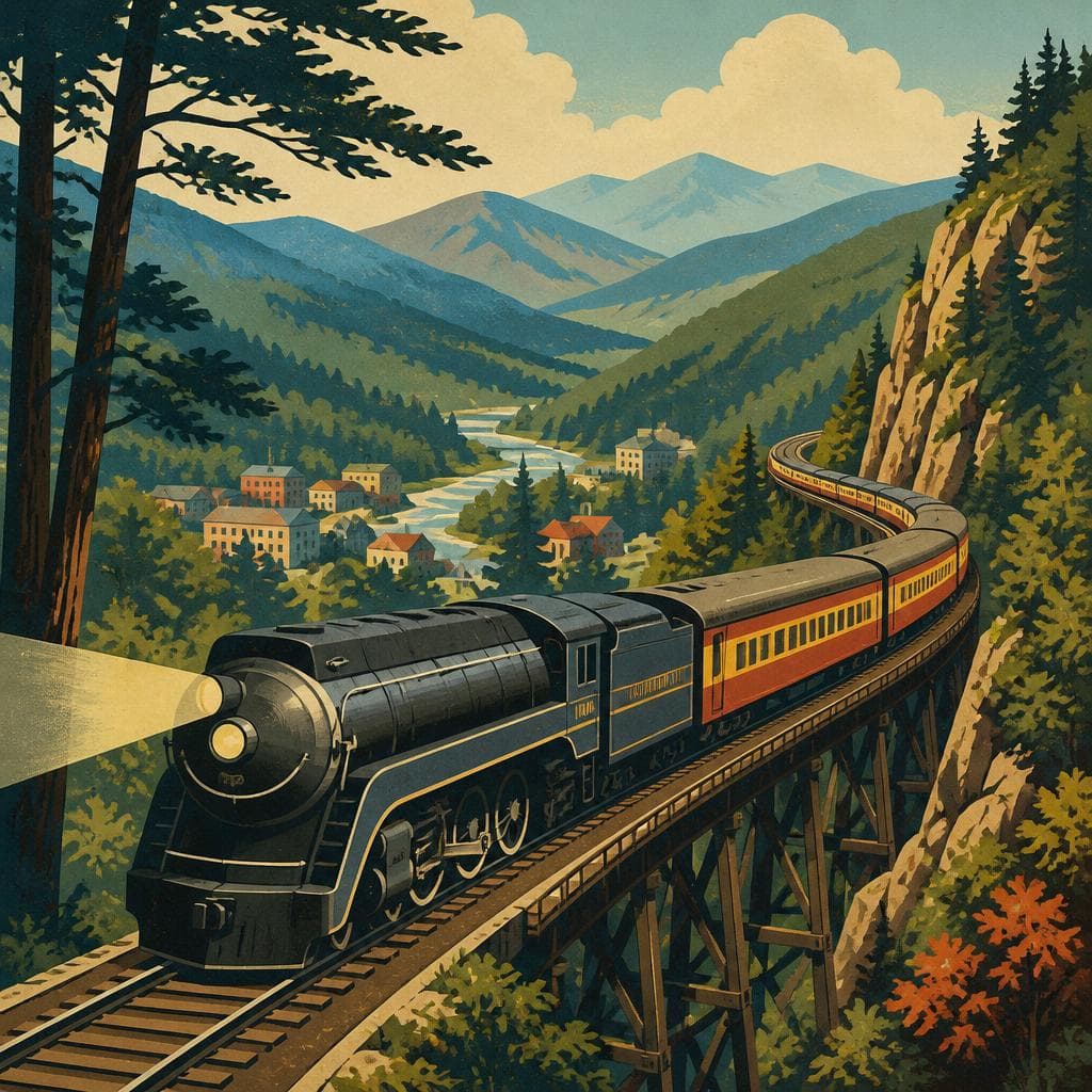Cover art for The Railroad That Taught the Mountains to Listen