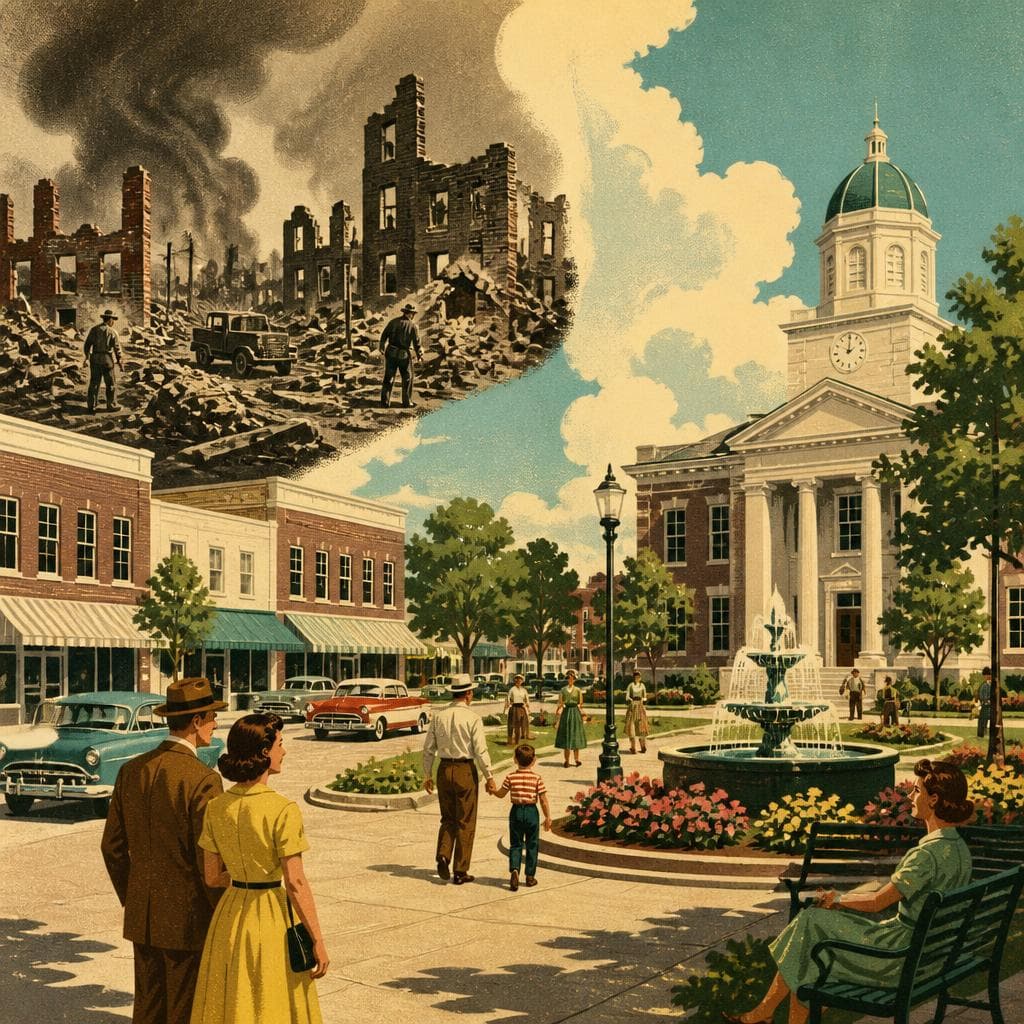 Cover art for After the Sack, a Square Rebuilt