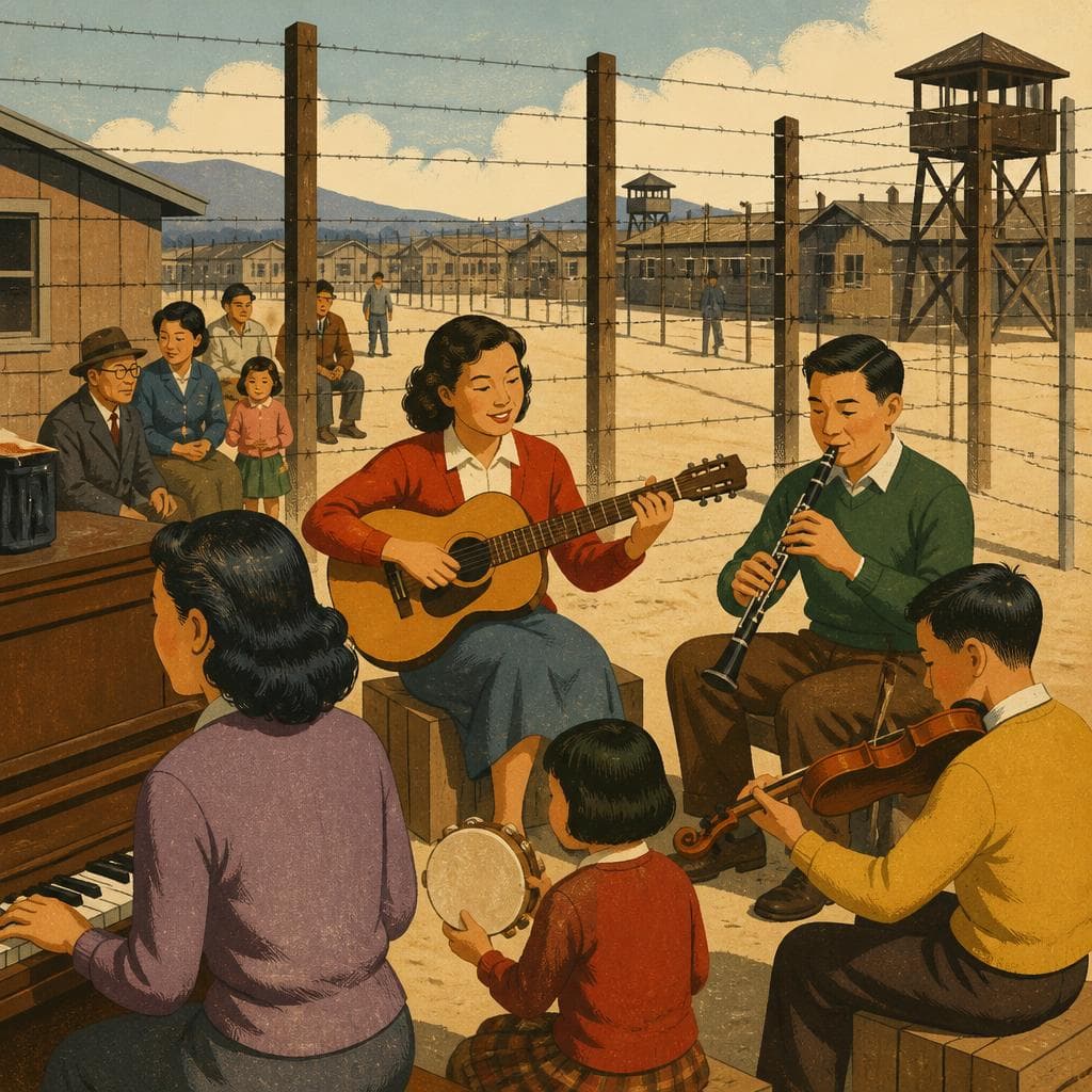 Cover art for Behind the Fences, a Camp Found Its Sound