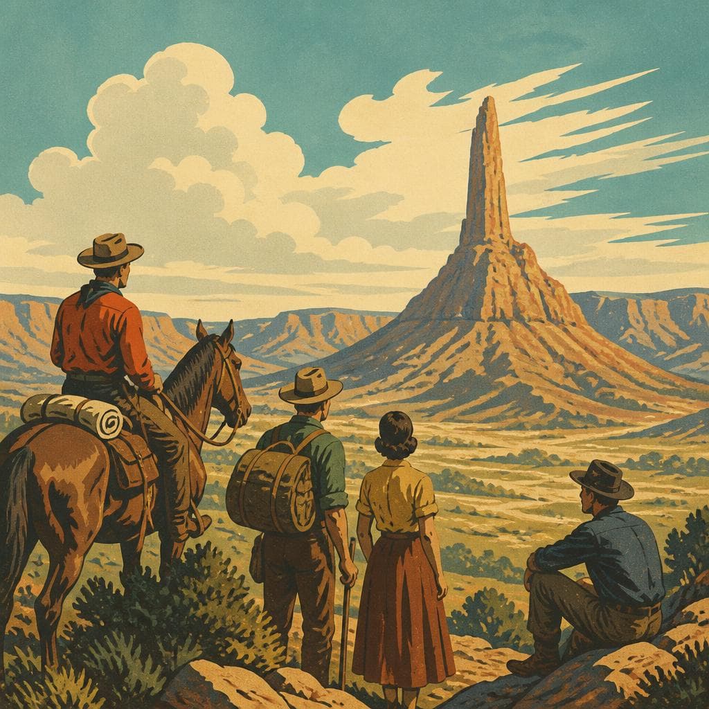 Cover art for The Spire That Told Travelers They Were Really West