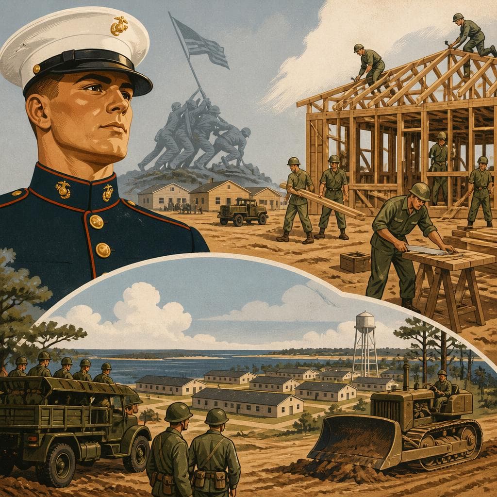 Cover art for Built for War, Named for a Marine Ideal