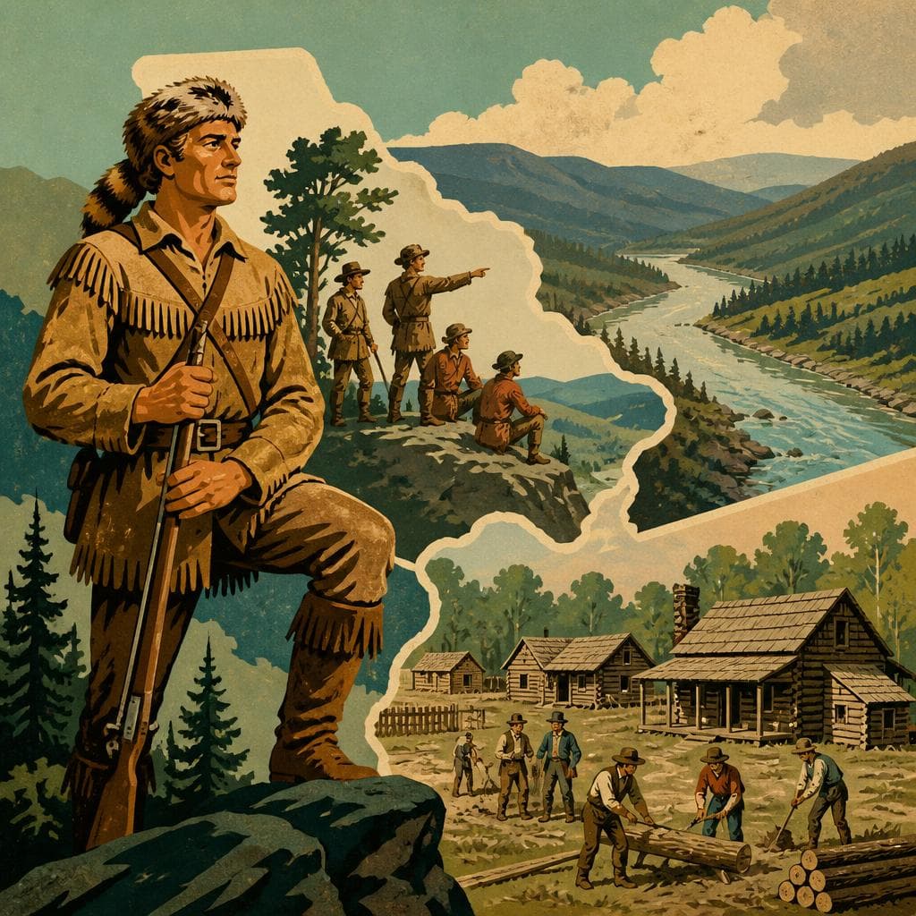 Cover art for A County Named for the Frontier