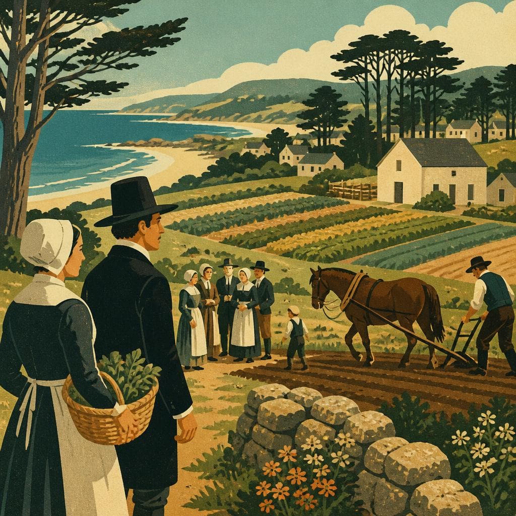 Cover art for Before Carmel, a Quaker Farming Community