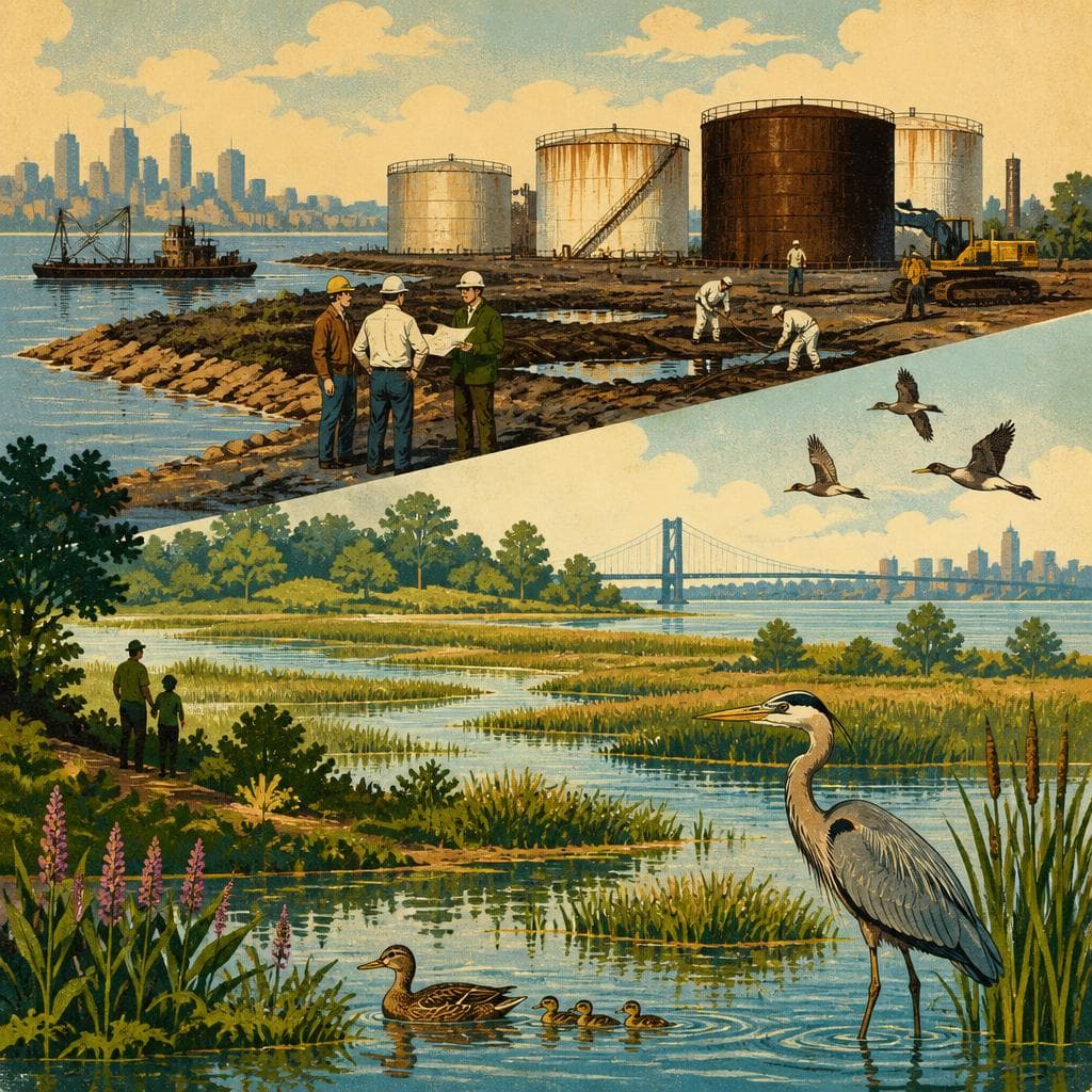 Cover art for Where Oil Tanks Gave Way to Marsh
