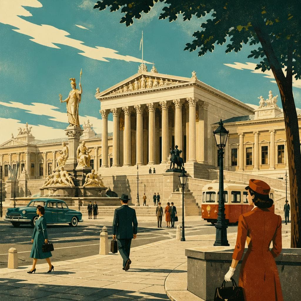 Cover art for The Building at the Center of Vienna