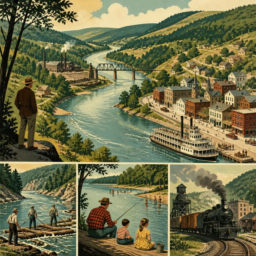 Cover art for The River That Chose the Towns